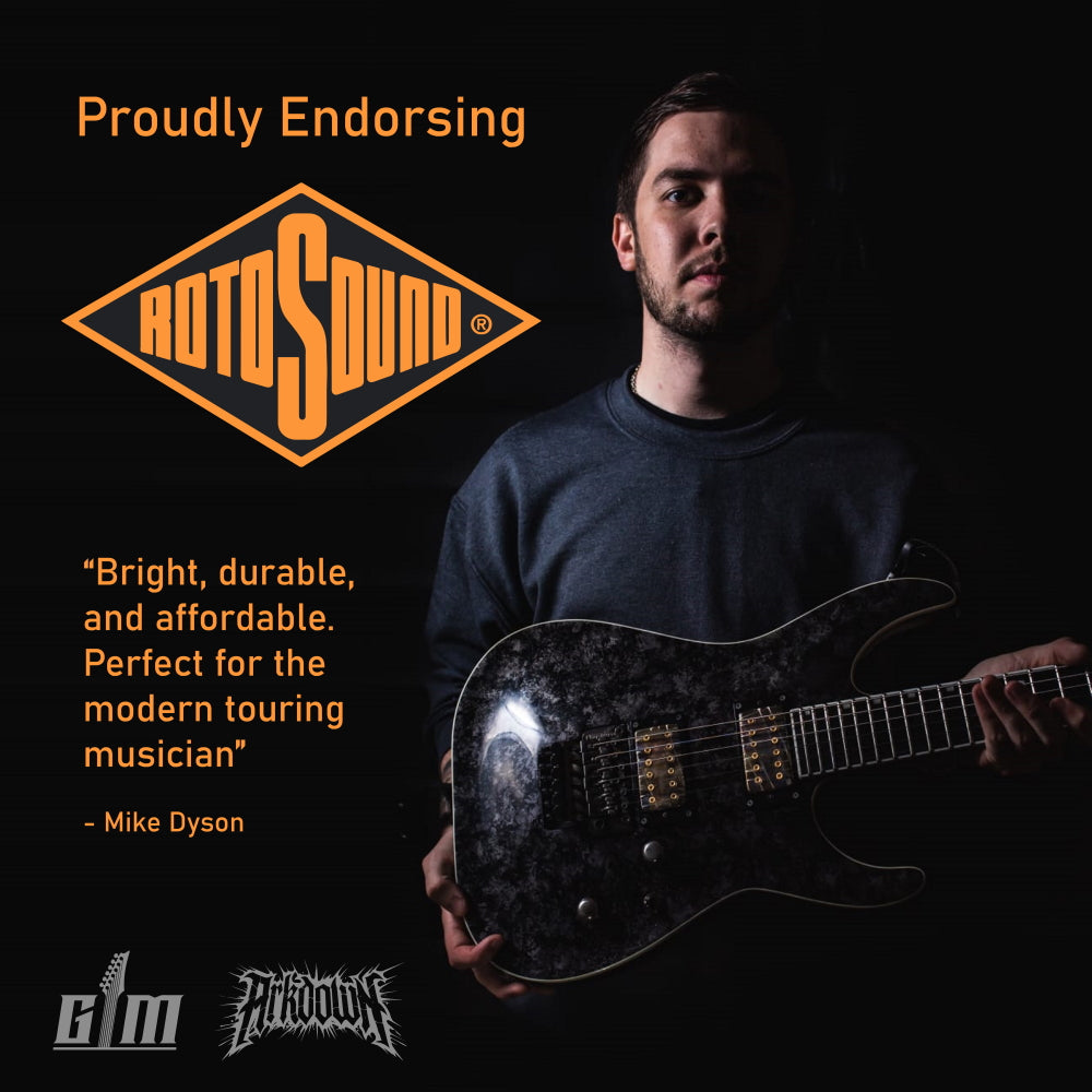 Mike Partners with Rotosound Guitar Strings